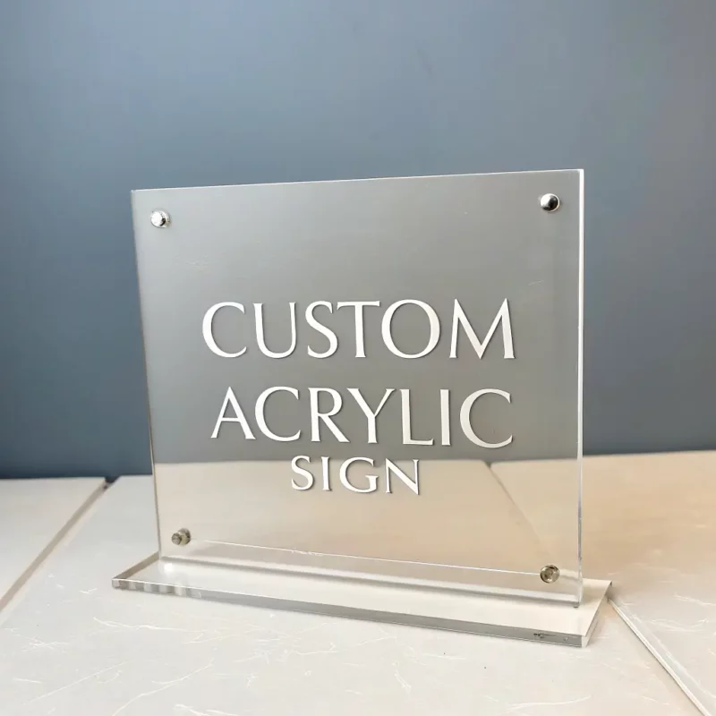 Acrylic Lightbox Sign - Custom Design